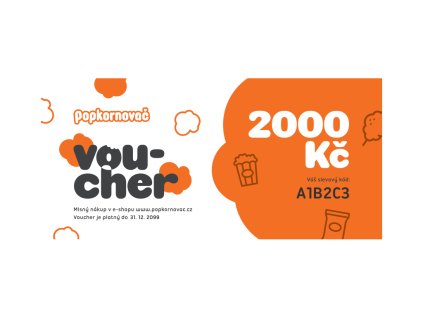 Dárkový poukaz 2000Kč