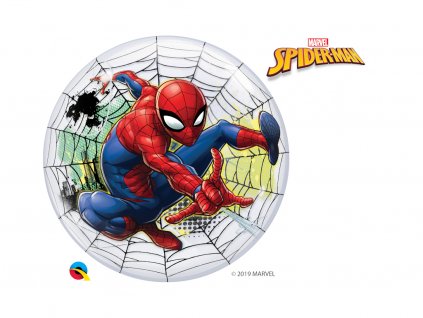 Balonek bublina Spiderman 56cm