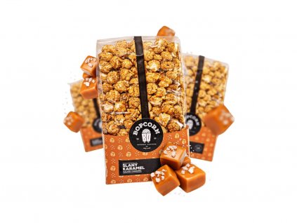 BOPCORN Gourmet popcorn Slaný karamel 70g