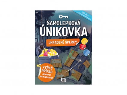 Samolepková únikovka - Ukradené šperky