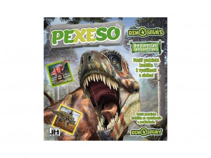 Pexeso v sešitu - Dinosauři