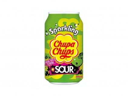 Chupa Chups sparkling SOUR Green apple 345ml