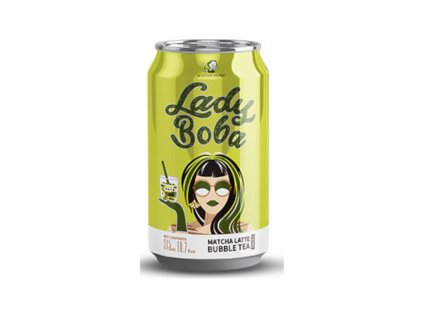 Lady Boba Matcha latte bubble tea 315ml