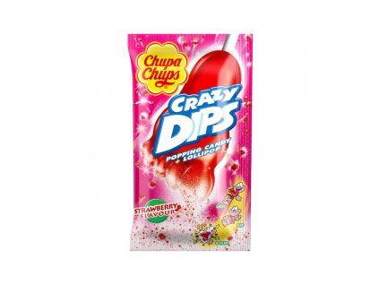 Chupa Chups Strawberry Crazy Dips 14g