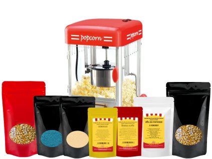 Popcorn balíček VINTAGE MIX - sladký & slaný