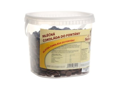 Mléčná čokoláda do fontán 2kg