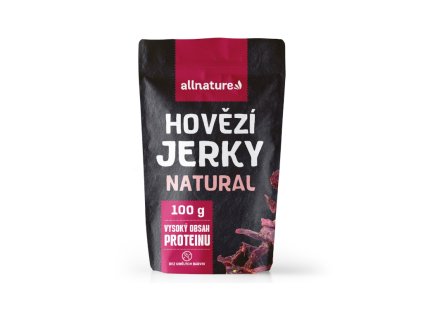 Allnature Beef Jerky NATURAL 100g