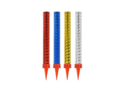 Fontány na dort Lesklé malé - 12cm (4 ks)