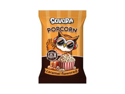 Sovora popcorn do mikrovlnky Karamelový 100g