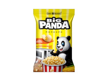 Big Panda popcorn do mikrovlnky Máslový 100g