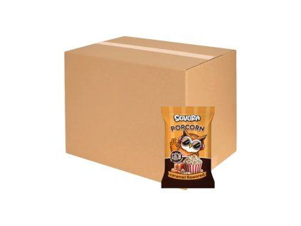 Sovora popcorn do mikrovlnky Karamelový 15x100g (KARTON)