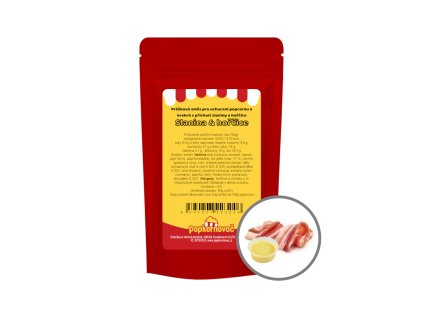 Příchuť na popcorn a krekry Slanina & hořčice (50g)