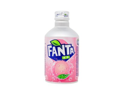 Fanta White Peach Aluminium Bottle JAPONSKO 300ml