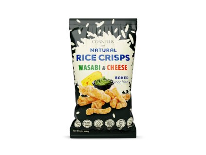 Rice crisps Wasabi and cheese 150g
