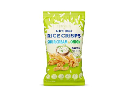 Rice crisps Sour cream and onion 150g