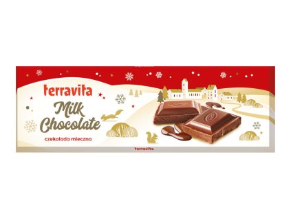 Vánoční mléčná čokoláda Milk Terravita 225g