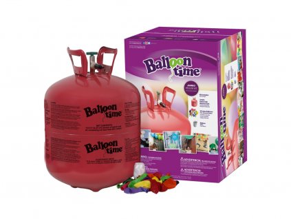Helium do balonků Balloon Time 420L + 50 balonků