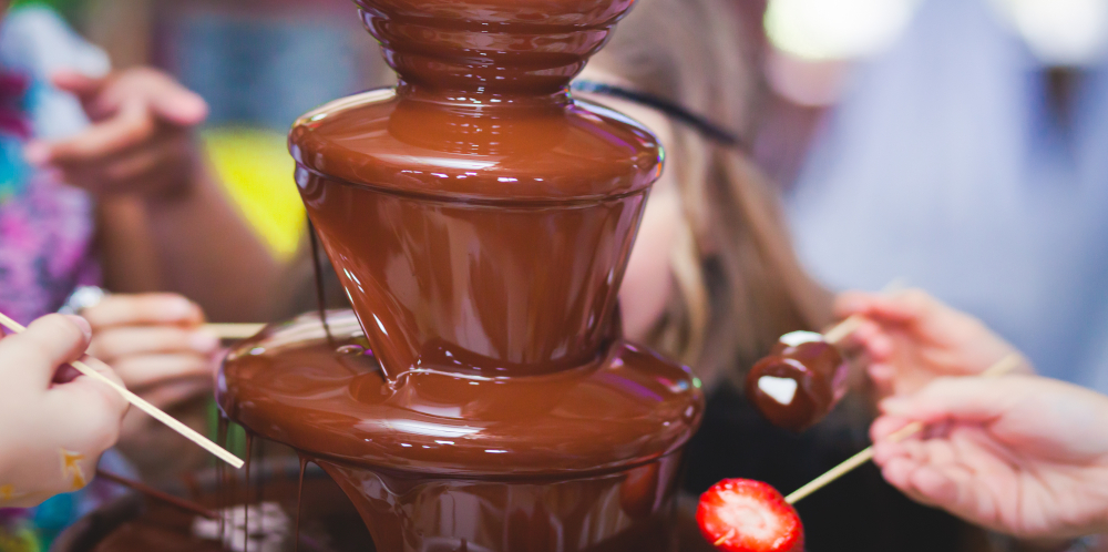 Čokoládové fontány