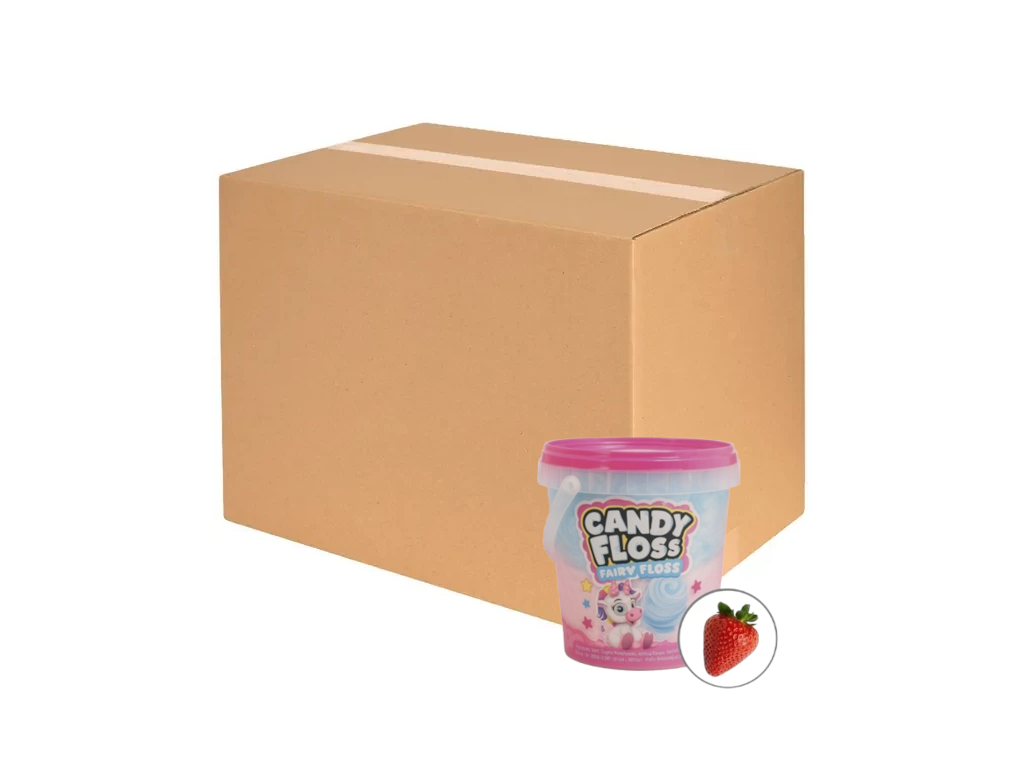 Cukrová vata Candy Floss Strawberry 12x850ml (KARTÓN)