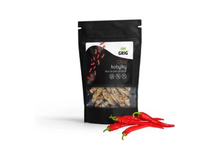 Grig Sušené kobylky - Chilli 8g