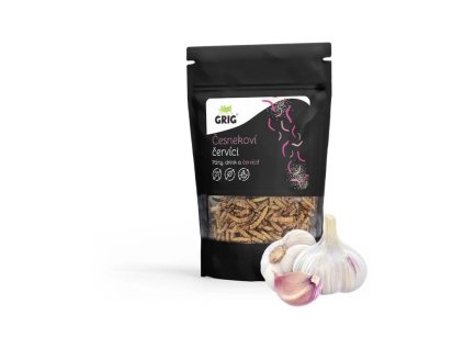 Grig sušenie červíky - Cesnak 20g