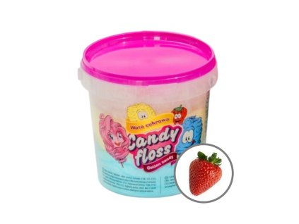 Cukrová vata Candy Floss Strawberry 1000ml