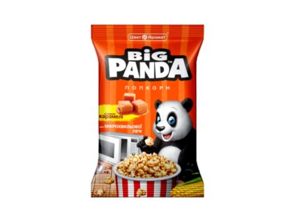 Big Panda popcorn do mikrovlnky Karamelový 100g