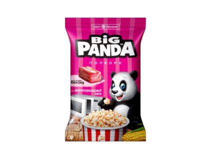 Big Panda popcorn do mikrovlnky Slaninový 100g