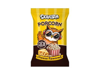 Sovora popcorn do mikrovlnky Syrový 100g