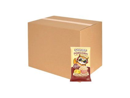 Sovora popcorn do mikrovlnky Maslový 15x100g (KARTÓN)