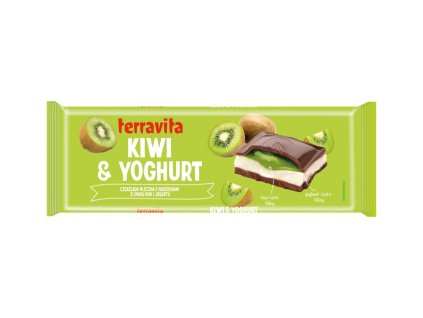 Mliečna čokoláda Kiwi & Yoghurt Terravita 235g