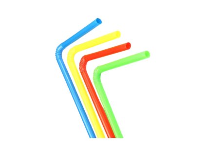Slamky plastové FLEXI 230x5mm - MIX (50ks)