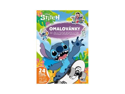 Omaľovánky so samolepkami - Lilo & Stitch