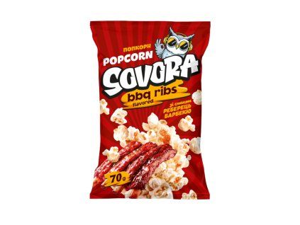 Popcorn Sovora BBQ Ribs 70g