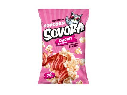 Popcorn Sovora Bacon 70g