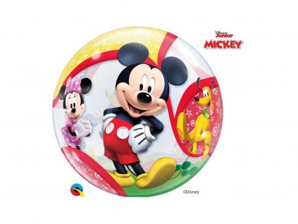 Balónik bublina Mickey 56cm