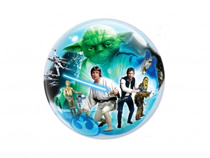 Balónik bublina Star Wars 56cm