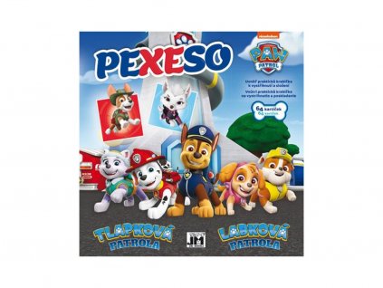 Pexeso v zošite - Tlapková patrola