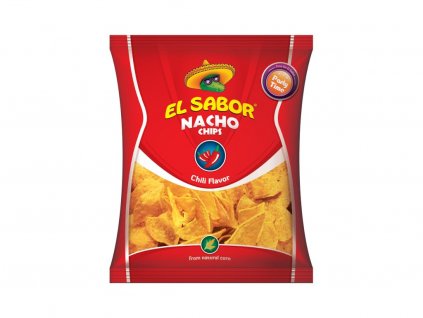 El Sabor Nacho Chips CHILI 100g