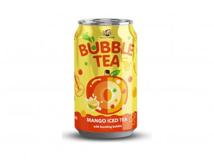 Mango popping boba - bubble tea 320ml