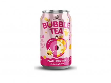 Peach popping boba - bubble tea 320ml