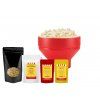 Popcorn balíček do mikrovlnky (červený)