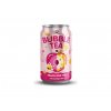 Peach popping boba - bubble tea 320ml