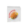 Vrecko na hamburger, papierové 150 x 160mm