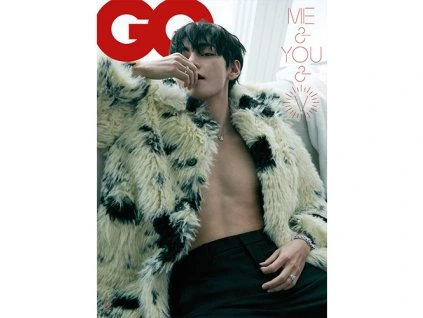 gq korea 2026 february cover bts v a type