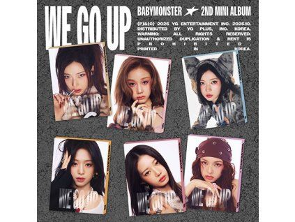 babymonster 2nd mini album we go up pattern ver 1