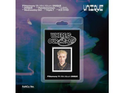 p1harmony 9th mini album unique fancy ver