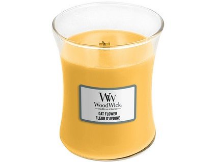 WoodWick Oat Flower svíčka střední