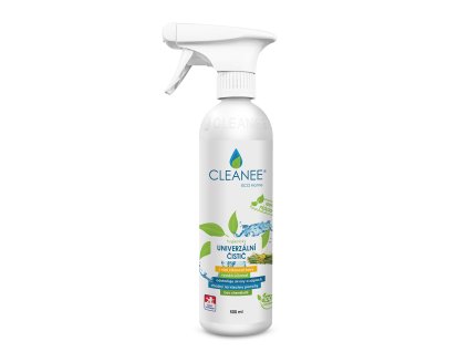 cleanee eko hygienicky univerzalni cistic s vuni citronove travy 500ml