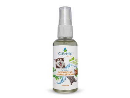cleanee eko odstranovac skvrn a zapachu po domacich mazliccich 50ml